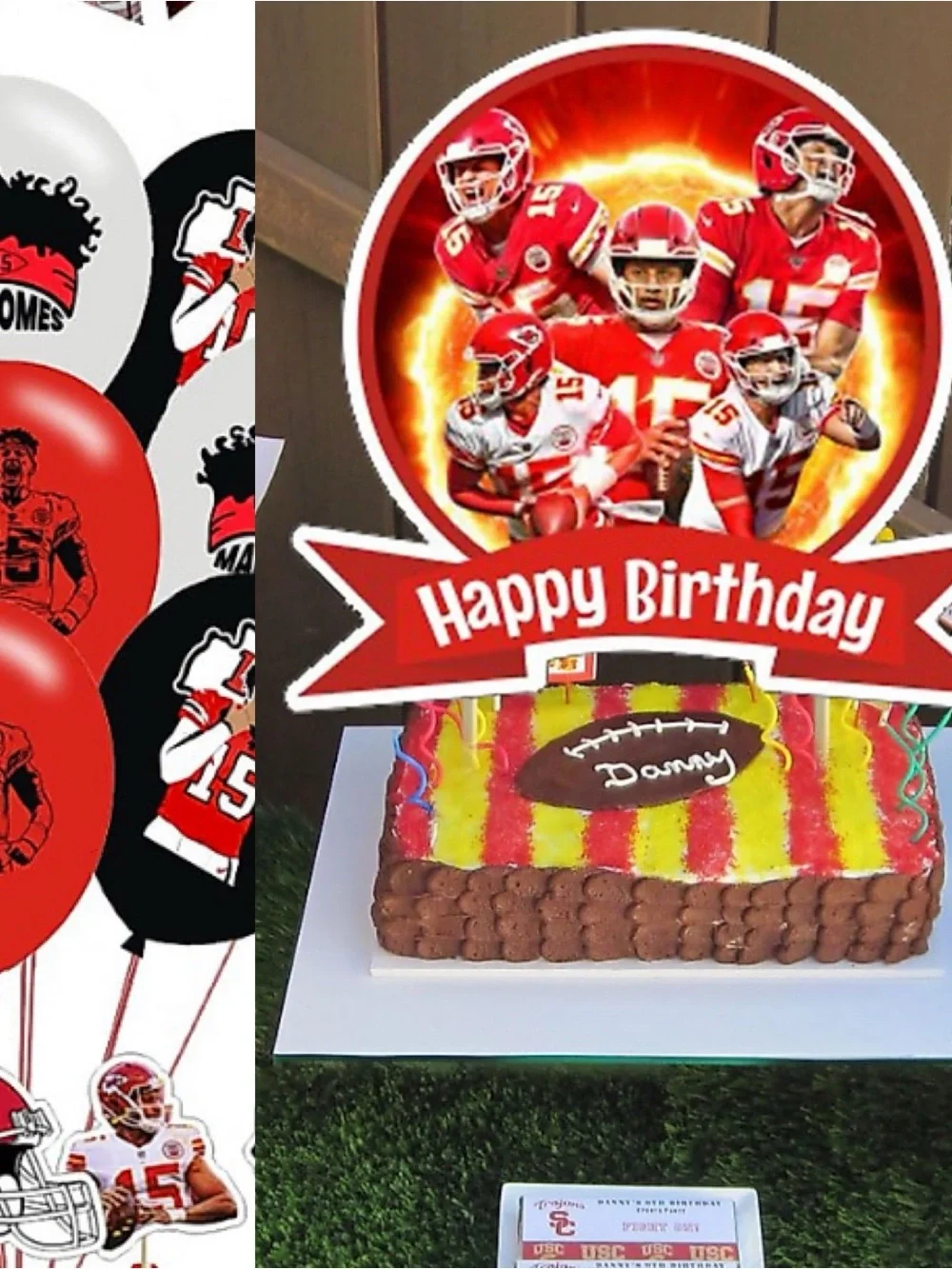 Patrick Mahomes Birthday Decorations